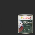 Pintura galvaproa forja directa sobre hierro y galvanizado negro forja